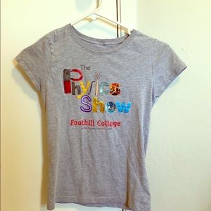 Physics show tee shirt